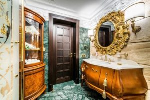 Стиль эклектика в интерьере санузла