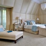 Стиль лаунж в интерьере спальной комнаты - фото