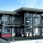 Проект загородной виллы в стиле фахверк