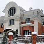 Особняк в стиле модерн фото