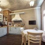 Дизайн кухни в стиле кантри - фото (24)