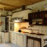 Дизайн кухни в стиле кантри - фото (45)