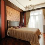 Текстильные обои в интерьере - фото (6)