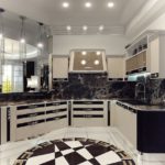 Дизайн кухни в стиле арт-деко - фото (24)