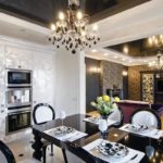 Дизайн кухни в стиле арт-деко - фото (28)